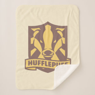 HARRY POTTER™   Summer Magic HUFFLEPUFF™ Crest Sherpa Blanket