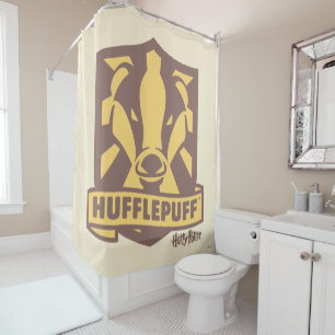 HARRY POTTER™   Summer Magic HUFFLEPUFF™ Crest Shower Curtain