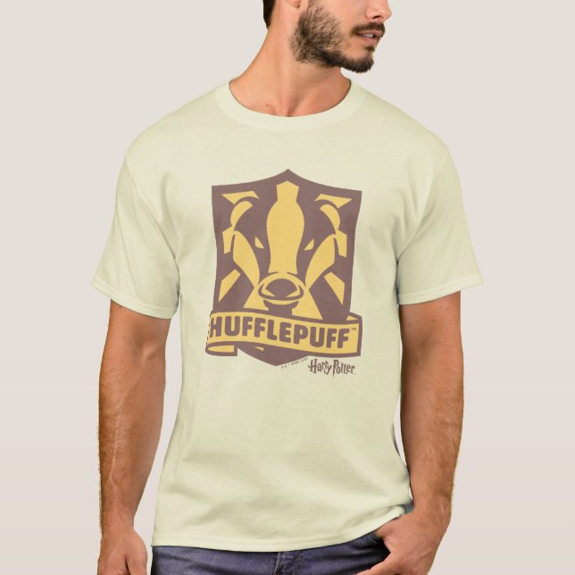 HARRY POTTER™ | Summer Magic HUFFLEPUFF™ Crest T-Shirt (Front)