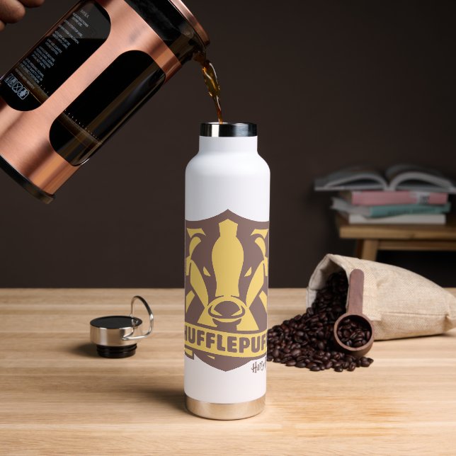 HARRY POTTER™ | Summer Magic HUFFLEPUFF™ Crest Water Bottle (Coffee)