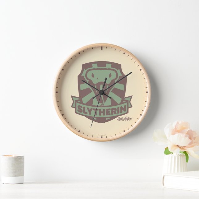 HARRY POTTER™ | Summer Magic SLYTHERIN™ Crest Clock (Home)