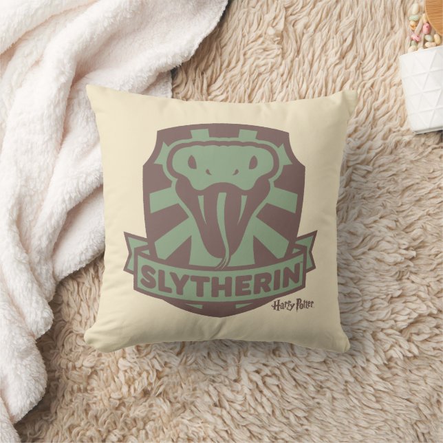 HARRY POTTER™ | Summer Magic SLYTHERIN™ Crest Cushion (Blanket)