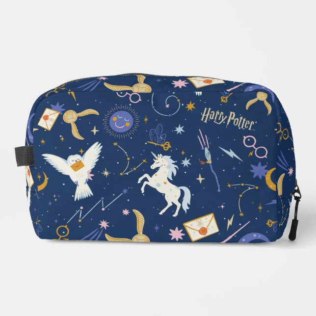 HARRY POTTER™ Summer Solstice Icon Pattern Dopp Kit (Front)