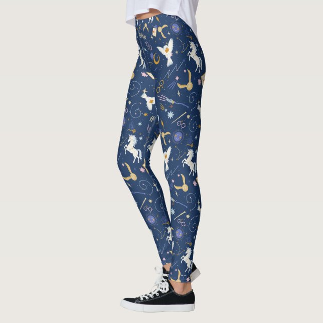 HARRY POTTER™ Summer Solstice Icon Pattern Leggings (Left)