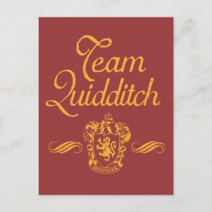Harry Potter   Team QUIDDITCH™ Postcard