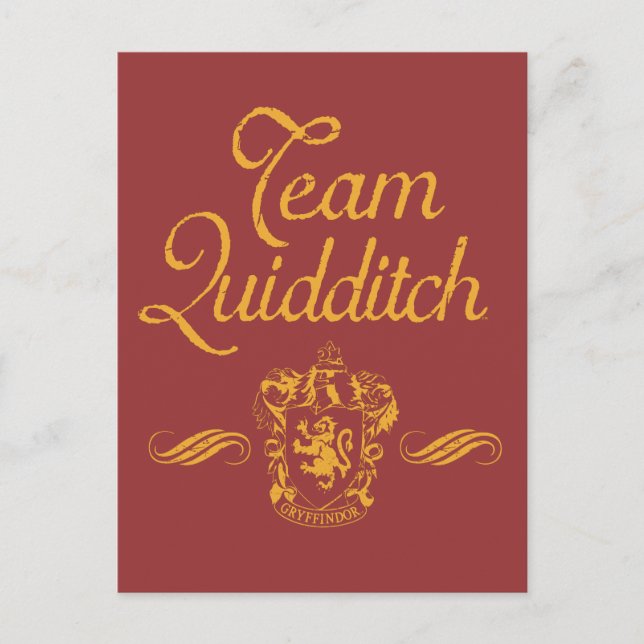 Harry Potter | Team QUIDDITCH™ Postcard (Front)