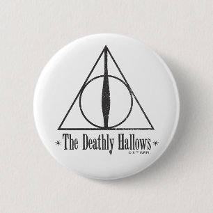 Harry Potter The Deathly Hallows Emblem 6 Cm Round Badge