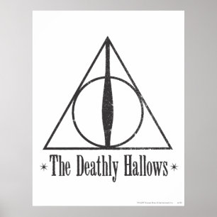 Harry Potter   The Deathly Hallows Emblem Poster
