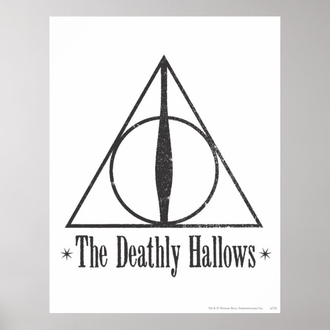 Harry Potter | The Deathly Hallows Emblem Poster (Front)