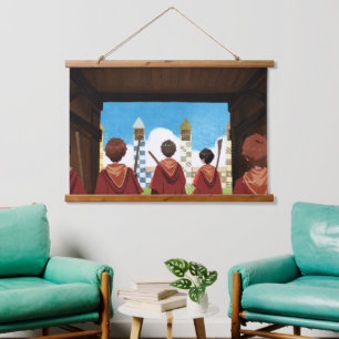 HARRY POTTER™ & the GRYFFINDOR™ QUIDDITCH™ Team Hanging Tapestry