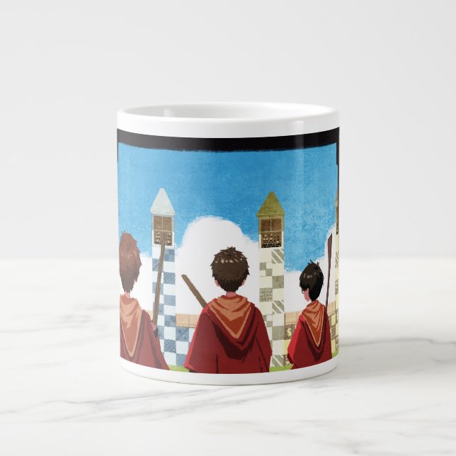 HARRY POTTER™ & the GRYFFINDOR™ QUIDDITCH™ Team Large Coffee Mug (Front)