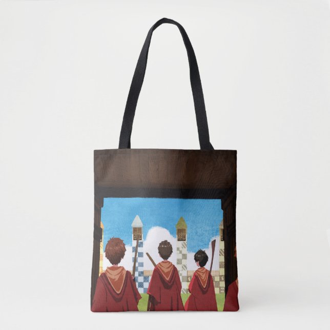 HARRY POTTER™ & the GRYFFINDOR™ QUIDDITCH™ Team Tote Bag (Front)