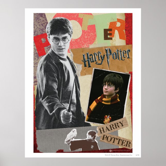 Harry Potter Then and Now Poster (Front)