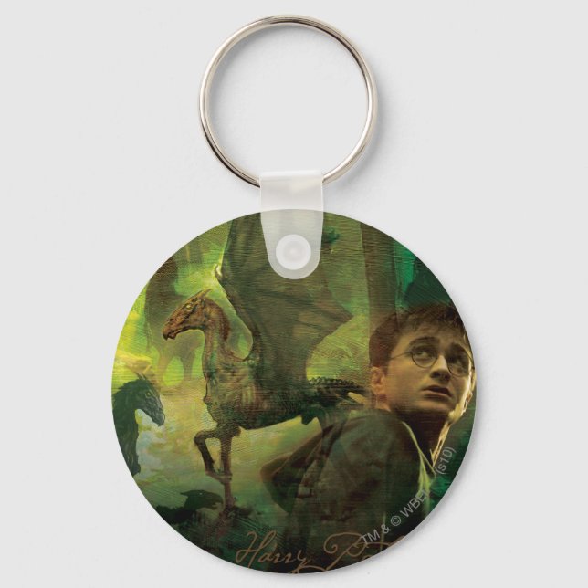 Harry Potter Thestrals Key Ring (Front)