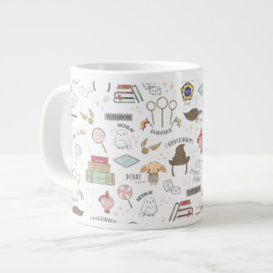 HARRY POTTER™ Tiny Magic Pattern Large Coffee Mug