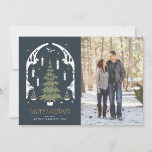 HARRY POTTER™ Tree - Happy Holidays - Photo Holiday Card