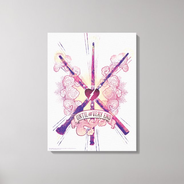 Harry Potter | Until The Very End Canvas Print (Front)