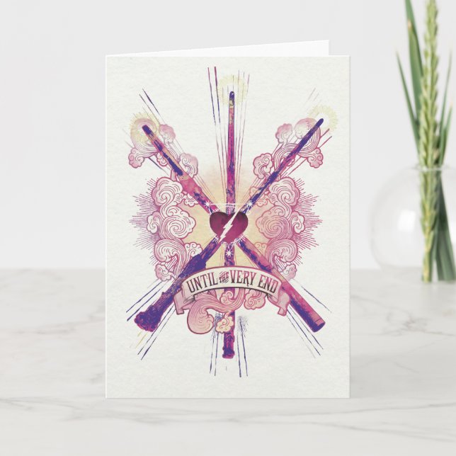 Harry Potter | Until The Very End Card (Front)