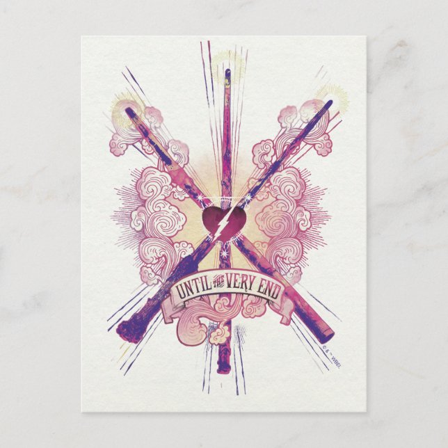 Harry Potter | Until The Very End Postcard (Front)