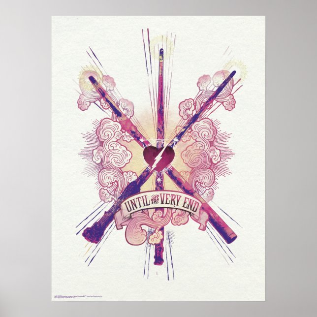 Harry Potter | Until The Very End Poster (Front)