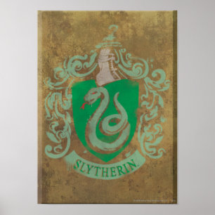 Harry Potter   Vintage Slytherin Poster