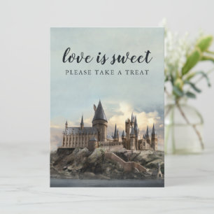 Harry Potter Wedding Reception Please Take One Invitation