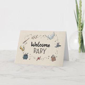 HARRY POTTER™ Welcome Baby Congratulations Card