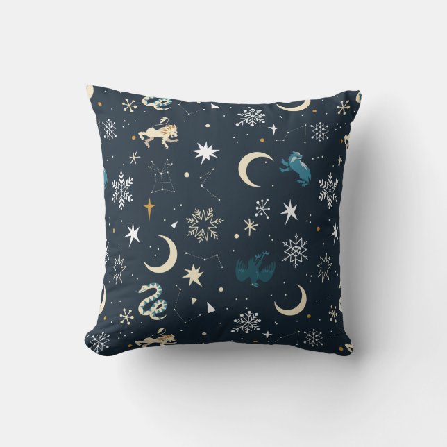 Harry Potter | Winter Constellation Pattern Cushion (Front)