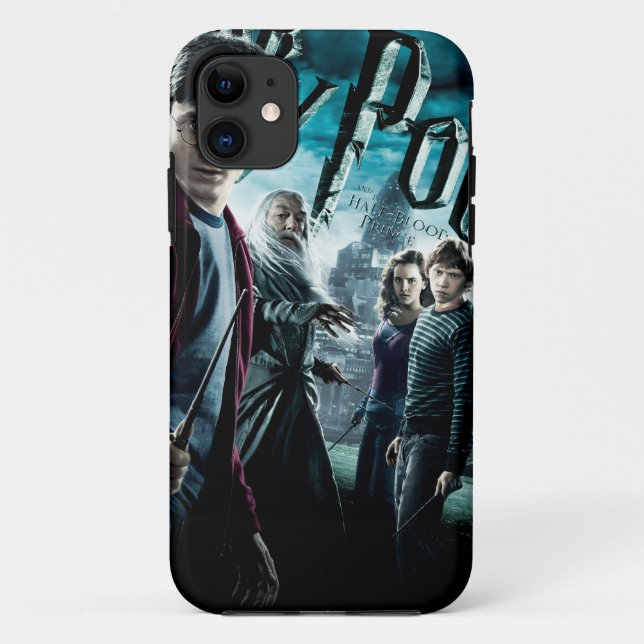 Harry Potter With Dumbledore Ron and Hermione 1 Case-Mate iPhone Case (Back)