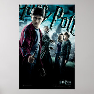 Harry Potter With Dumbledore Ron and Hermione 1 Poster