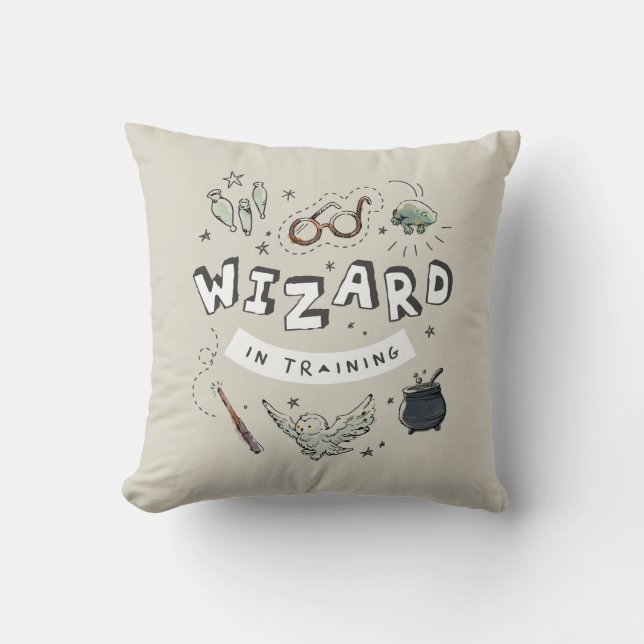 HARRY POTTER™ | Wizard in Training Cushion (Front)