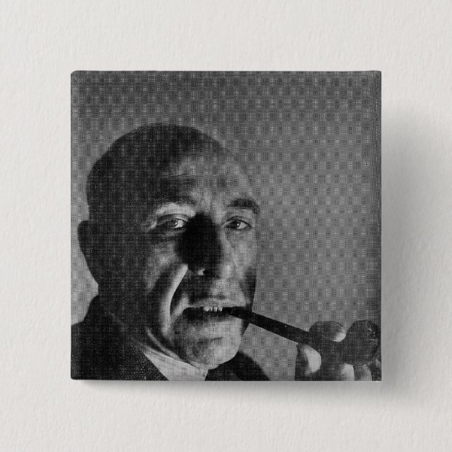 Harry Price 15 Cm Square Badge (Front)