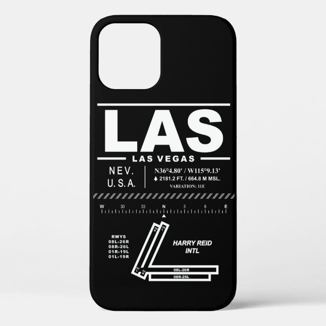 Harry Reid International Airport LAS Case-Mate iPhone Case (Back)