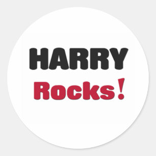 Harry Rocks Classic Round Sticker