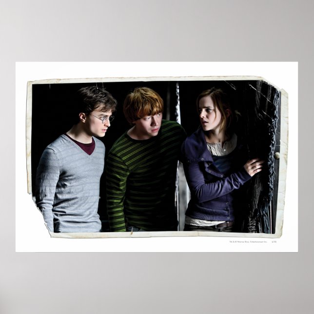 Harry, Ron, and Hermione 4 Poster (Front)