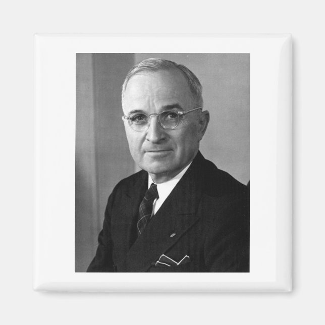 Harry S. Truman 33rd President Magnet (Front)