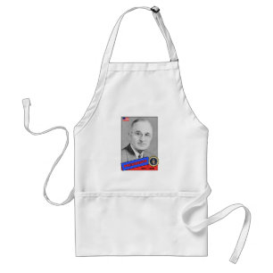Harry S. Truman Baseball Card Standard Apron
