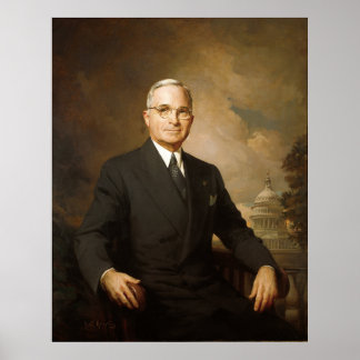 HARRY S. TRUMAN by Greta Kempton Poster