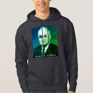 Harry S. Truman, Democratic POTUS, USA Politician Hoodie
