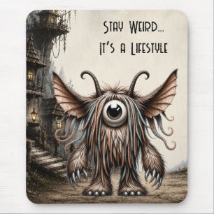 Harry – The Big-Eyed Beastie Mouse Pad