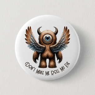 Harry – The Big-Eyed Watcher 6 Cm Round Badge