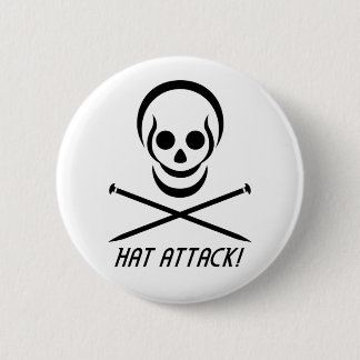 Harry the Happy Hat Assassin Button