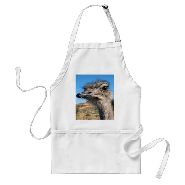 Harry the Happy Ostrich Standard Apron (Front)