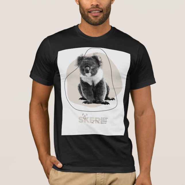 Harry the Koala line design T-Shirt (Front)