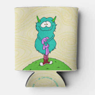 Harry the Monster w/quote, can cooler