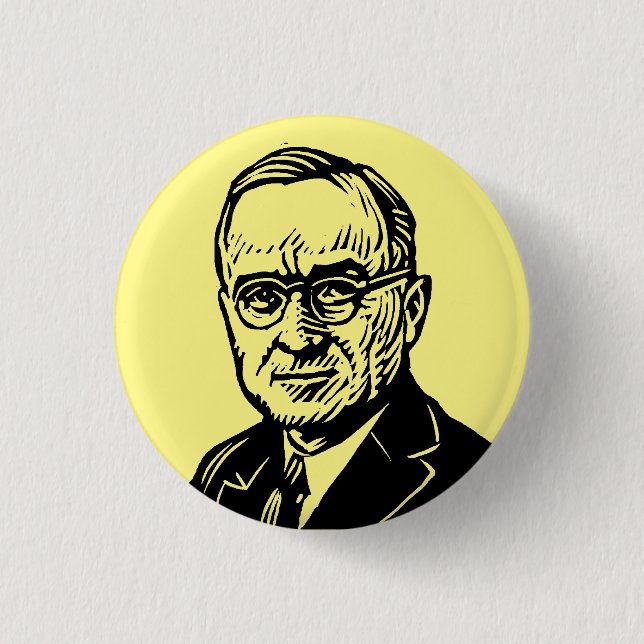 Harry Truman Button (Front)