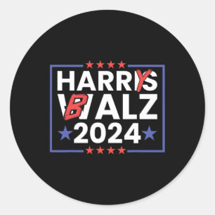 Harrys B Funny Harry B 2024 2 Classic Round Sticker
