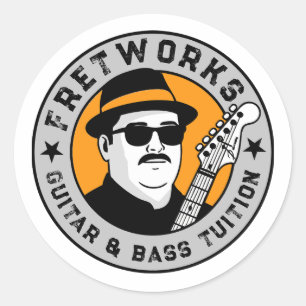 Harry's Music Classic Round Sticker