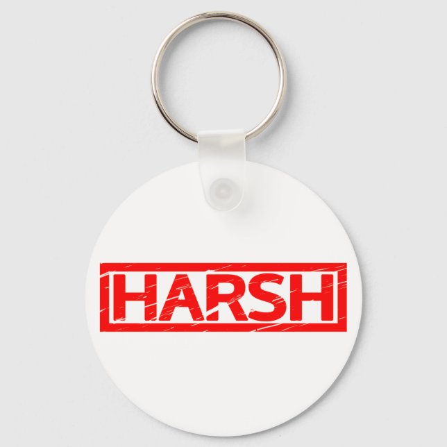 Harsh Stamp Key Ring (Front)