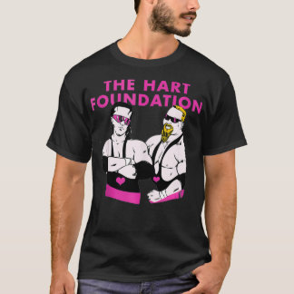 Hart Foundation Wrestling T-Shirt